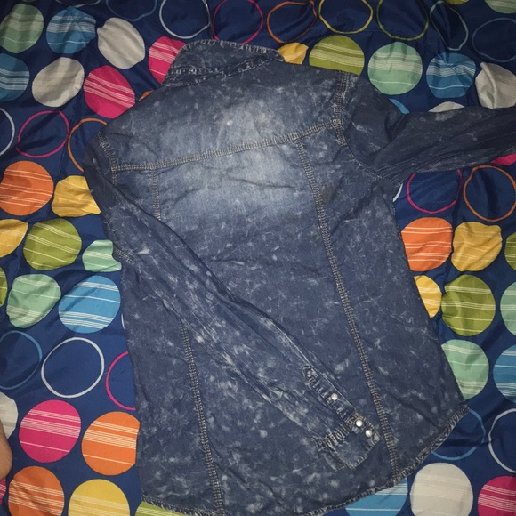Denim button down - Picture 2 of 2